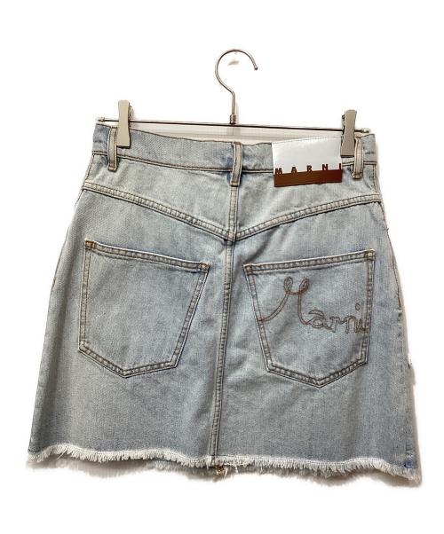 MARNI（マルニ）MARNI (マルニ) デニムミニスカート インディゴ サイズ:38の古着・服飾アイテム
