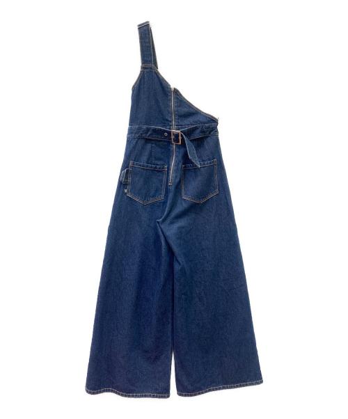 PAMEO POSE（パメオポーズ）PAMEO POSE (パメオポーズ) ワンショルダーデニムサロペットパンツ インディゴ サイズ:Freeの古着・服飾アイテム