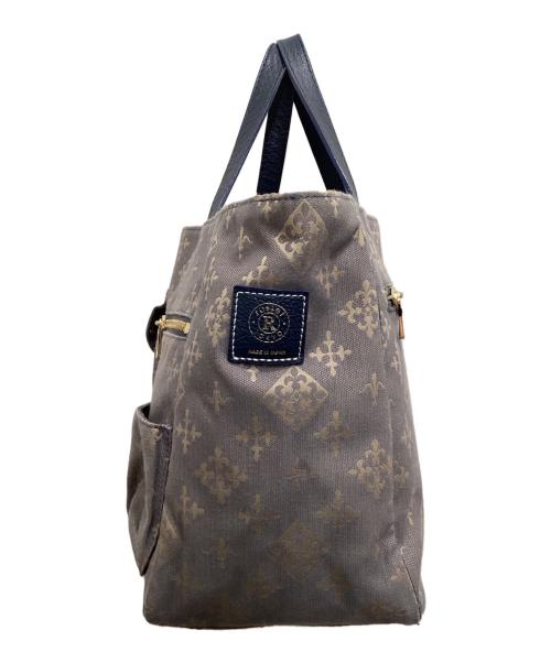 russet（ラシット）russet (ラシット) ポケットエブリデイトートバッグ ブルーの古着・服飾アイテム