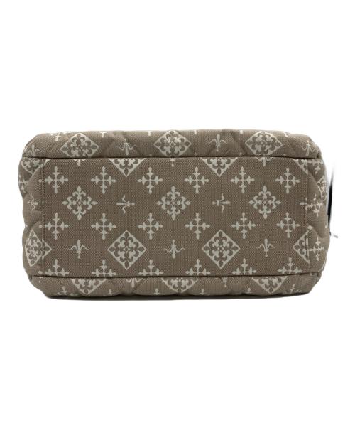 russet（ラシット）russet (ラシット) キルティングカラーハンドルミニトートバッグ ベージュの古着・服飾アイテム