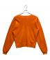 6(ROKU) BEAUTY&YOUTH (ロク ビューティーアンドユース) COTTON WOOL CREW NECK KNIT オレンジ サイズ:FREE：4000円