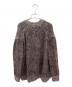 beautiful people (ビューティフルピープル) alpaca shaggyv neck cardigan ブラウン サイズ:38：16000円