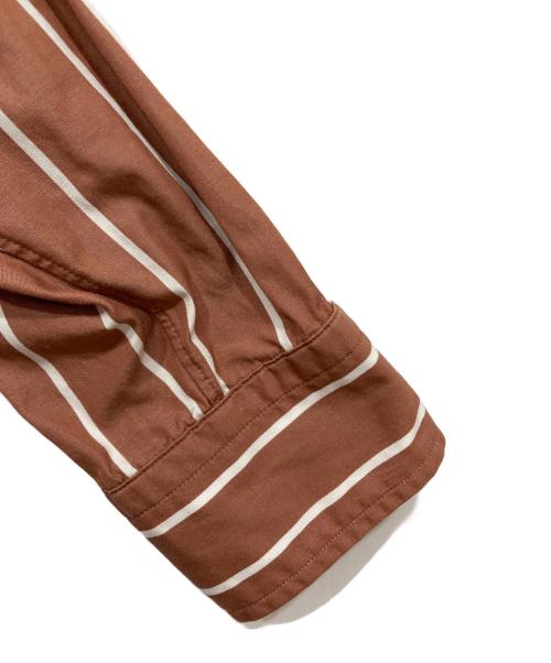 ticca（ティッカ）TICCA (ティッカ) スクエアビッグシャツワンピース ブラウン サイズ:Freeの古着・服飾アイテム