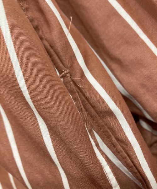 ticca（ティッカ）TICCA (ティッカ) スクエアビッグシャツワンピース ブラウン サイズ:Freeの古着・服飾アイテム