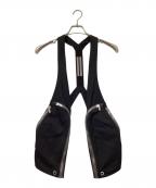 RICK OWENSリックオウエンス）の古着「Bauhus Vest」｜ブラック