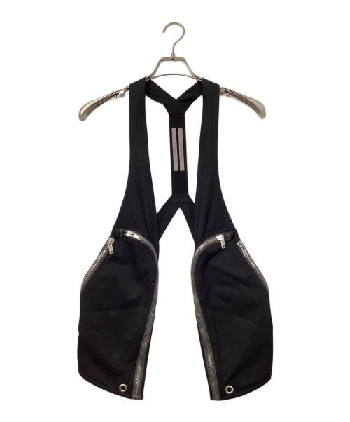 RICK OWENS（リックオウエンス）RICK OWENS (リックオウエンス) Bauhus Vest ブラック サイズ:48の古着・服飾アイテム
