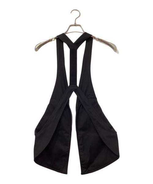 RICK OWENS（リックオウエンス）RICK OWENS (リックオウエンス) Bauhus Vest ブラック サイズ:48の古着・服飾アイテム
