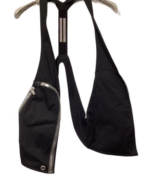 RICK OWENS（リックオウエンス）RICK OWENS (リックオウエンス) Bauhus Vest ブラック サイズ:48の古着・服飾アイテム