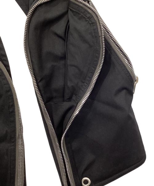 RICK OWENS（リックオウエンス）RICK OWENS (リックオウエンス) Bauhus Vest ブラック サイズ:48の古着・服飾アイテム