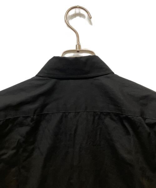 GROUND Y（グラウンドワイ）GROUND Y (グラウンドワイ) Layered Long Shirt One-piece ブラック サイズ:1の古着・服飾アイテム