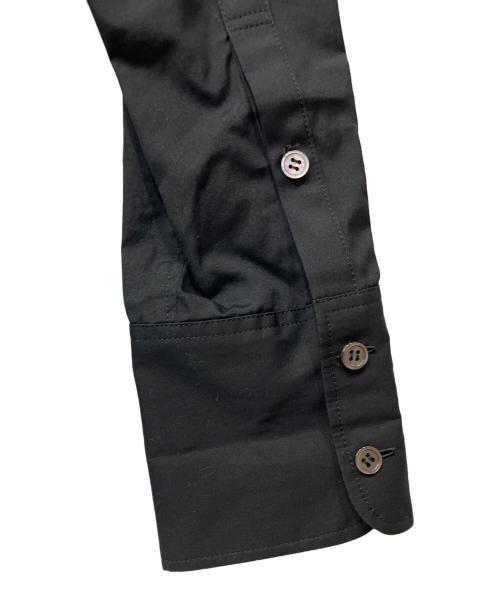 GROUND Y（グラウンドワイ）GROUND Y (グラウンドワイ) Layered Long Shirt One-piece ブラック サイズ:1の古着・服飾アイテム