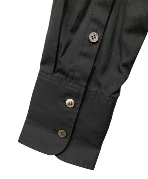 GROUND Y（グラウンドワイ）GROUND Y (グラウンドワイ) Layered Long Shirt One-piece ブラック サイズ:1の古着・服飾アイテム