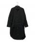 GROUND Y（グラウンドワイ）の古着「Layered Long Shirt One-piece」｜ブラック