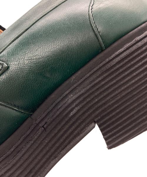 MARNI（マルニ）MARNI (マルニ) thick sole loafers グリーン サイズ:35の古着・服飾アイテム