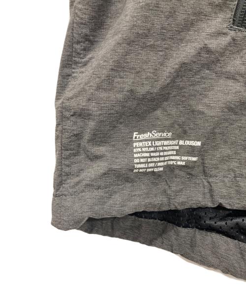 FreshService（フレッシュサービス）FreshService (フレッシュサービス) PERTEX LIGHTWEIGHT BLOUSON/パーテックスライトウエイト ブルゾン グレー サイズ:Mの古着・服飾アイテム