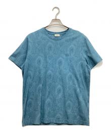 ETRO（エトロ）の古着「ペイズリー柄Tシャツ/241-MRMA0002-AJ194」｜スカイブルー