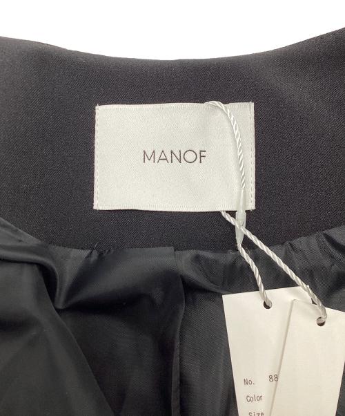 MANOF（マノフ）MANOF (マノフ) カラーレスジャケット ブラック サイズ:Mの古着・服飾アイテム