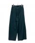 MM6 Maison Margiela (エムエムシックスメゾンマルジェラ) ストレートワイドパンツ グリーン サイズ:36：14000円