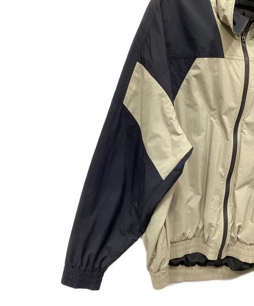 MIZUNO（ミズノ）MIZUNO (ミズノ) ウォーターリパレント ライトウィンドブレーカー ブラック×ベージュ サイズ:Lの古着・服飾アイテム