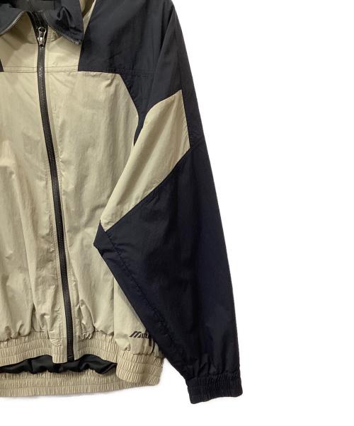 MIZUNO（ミズノ）MIZUNO (ミズノ) ウォーターリパレント ライトウィンドブレーカー ブラック×ベージュ サイズ:Lの古着・服飾アイテム