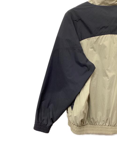 MIZUNO（ミズノ）MIZUNO (ミズノ) ウォーターリパレント ライトウィンドブレーカー ブラック×ベージュ サイズ:Lの古着・服飾アイテム