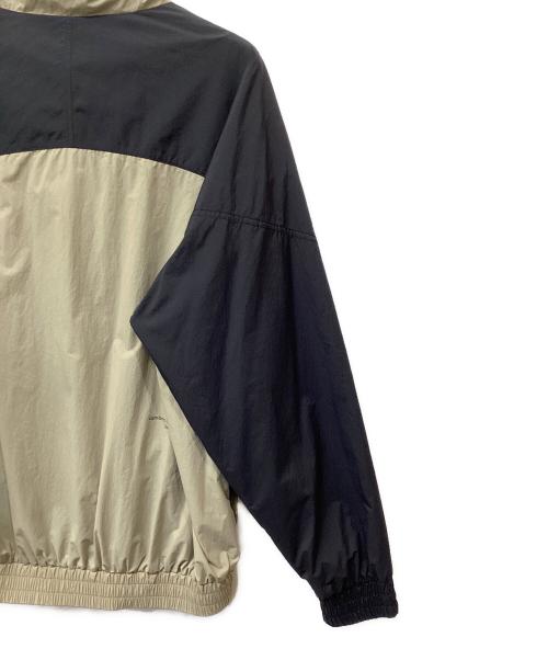 MIZUNO（ミズノ）MIZUNO (ミズノ) ウォーターリパレント ライトウィンドブレーカー ブラック×ベージュ サイズ:Lの古着・服飾アイテム