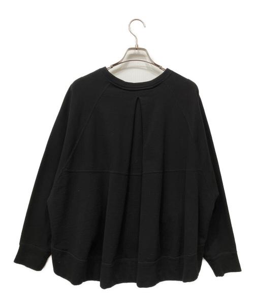 ADORE（アドーア）ADORE (アドーア) リボーンコットンカットソー ブラック サイズ:38の古着・服飾アイテム