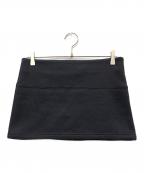 holidayホリデー）の古着「THERMAL PRO FLEECE MINI SKIRT」｜ブラック