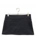 HOLIDAY（ホリデー）の古着「THERMAL PRO FLEECE MINI SKIRT」｜ブラック