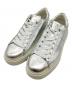 ECCO（エコー）の古着「street patent platform sneakers」｜シルバー