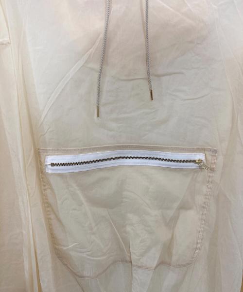 6(ROKU) BEAUTY&YOUTH（ロク ビューティーアンドユース）6(ROKU) BEAUTY&YOUTH (ロク ビューティーアンドユース) SUKE ZIP ANORAK アイボリー サイズ:FREEの古着・服飾アイテム