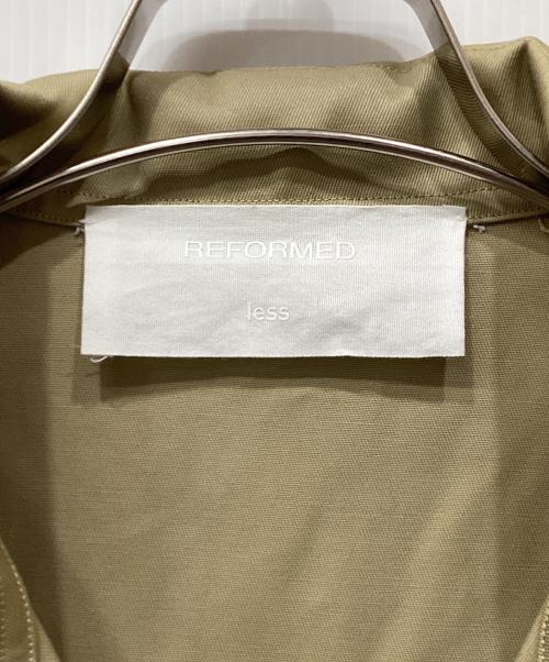LESS（レス）less (レス) ミリタリーベスト ベージュ サイズ:Sの古着・服飾アイテム