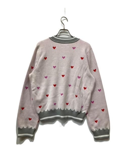 Kate Spade（ケイトスペード）Kate Spade (ケイトスペード) バレンタインデー セーター ライトピンク サイズ:Mの古着・服飾アイテム