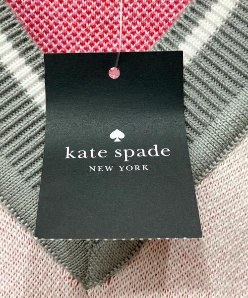 Kate Spade（ケイトスペード）Kate Spade (ケイトスペード) バレンタインデー セーター ライトピンク サイズ:Mの古着・服飾アイテム
