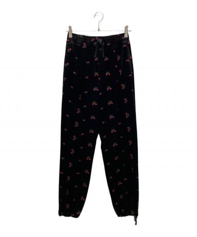 中古・古着通販】TICCA (ティッカ) フラワーエンブロイダリーベロア