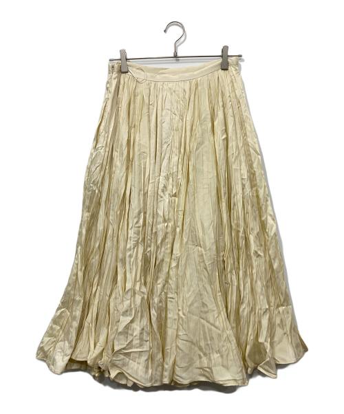 JIL SANDER（ジルサンダー）JIL SANDER (ジルサンダー) プリーツスカート アイボリー サイズ:34の古着・服飾アイテム