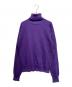 BLAMINK（ブラミンク）の古着「カシミヤタートルネックニット」｜パープル