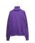 BLAMINK (ブラミンク) カシミヤタートルネックニット パープル サイズ:38：15000円