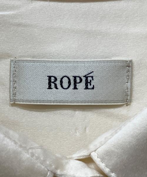 ROPE（ロペ）ROPE (ロペ) ウォッシャブルシルクシャツ キナリ サイズ:Fの古着・服飾アイテム