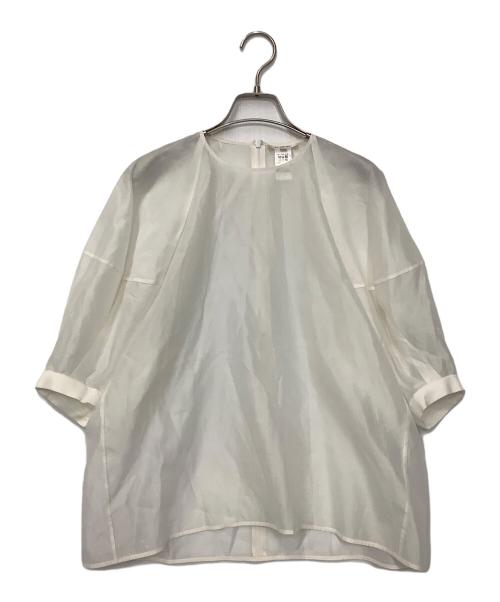 BLAMINK（ブラミンク）BLAMINK (ブラミンク) ドルマンスリーブブラウス ホワイト サイズ:36の古着・服飾アイテム