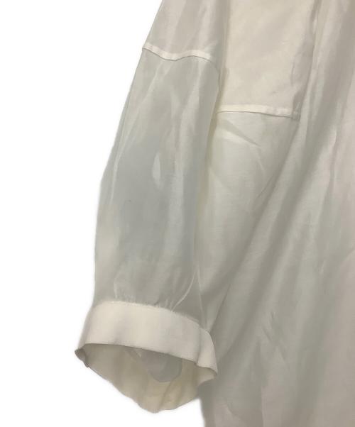 BLAMINK（ブラミンク）BLAMINK (ブラミンク) ドルマンスリーブブラウス ホワイト サイズ:36の古着・服飾アイテム