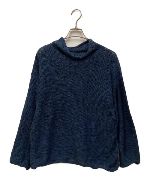 45R（フォーティファイブ・アール）45R (フォーティファイブ・アール) インディゴ染ニット ネイビー サイズ:不明の古着・服飾アイテム
