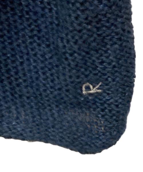 45R（フォーティファイブ・アール）45R (フォーティファイブ・アール) インディゴ染ニット ネイビー サイズ:不明の古着・服飾アイテム