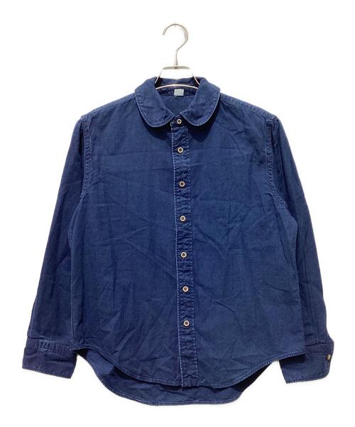 45R（フォーティファイブ・アール）45R (フォーティファイブ・アール) インディゴ染アニーシャツ インディゴ サイズ:2の古着・服飾アイテム