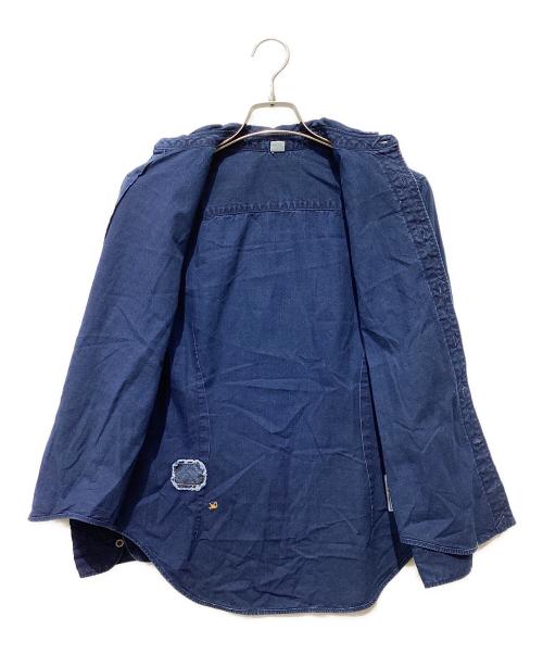 45R（フォーティファイブ・アール）45R (フォーティファイブ・アール) インディゴ染アニーシャツ インディゴ サイズ:2の古着・服飾アイテム