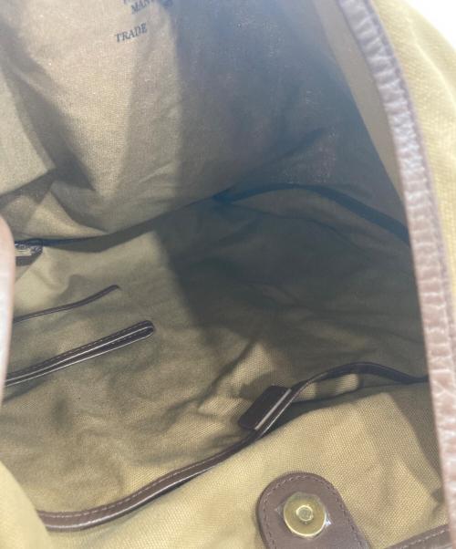 GOOD GRIEF!（グッドグリーフ）GOOD GRIEF! (グッドグリーフ) CANVAS SHOPPERS BAG ブラウンの古着・服飾アイテム