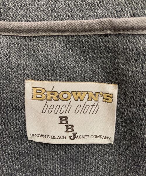 JELADO（ジェラード）JELADO (ジェラード) BROWN'S BEACH JACKET (ブラウンズビーチジャケット) ビーチクロストイラーコート グレー サイズ:Lの古着・服飾アイテム