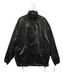 CITYSHOP（シティショップ）の古着「スタンドネックブルゾンジャケット」｜ブラック