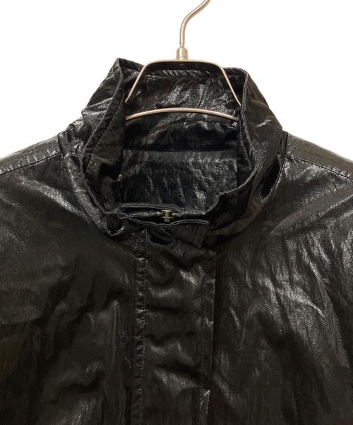 CITYSHOP（シティショップ）CITYSHOP (シティショップ) スタンドネックブルゾンジャケット ブラック サイズ:Fの古着・服飾アイテム