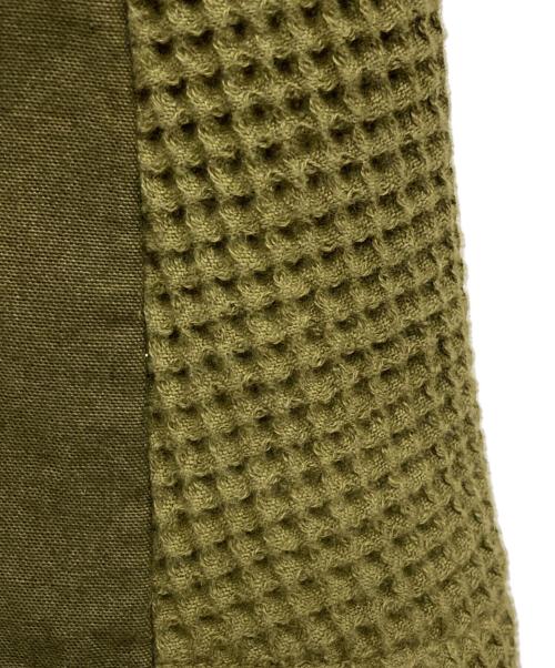 77circa（ナナナナサーカ）77circa (ナナナナサーカ) ミリタリーリメイクコート オリーブ サイズ:freeの古着・服飾アイテム